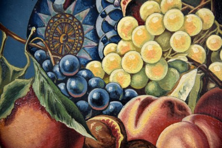 Garten Eden, impressionistisches Stillleben, Gustav Römer, 1921