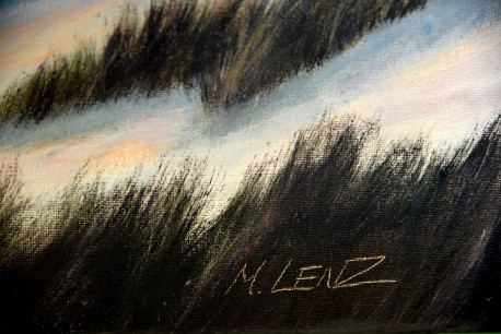 Dünen in der Brandung, signiert, 2003