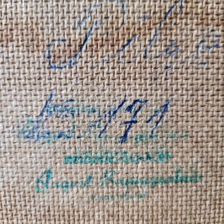 Pilz-Stilleben, August Baumgartner, signiert