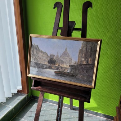 Dom und Kurfürstenbrücke, Alt-Berlin, Gerhard Geidel, 1979