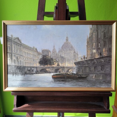 Dom und Kurfürstenbrücke, Alt-Berlin, Gerhard Geidel, 1979