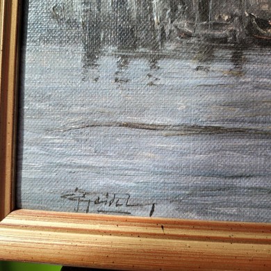 Dom und Kurfürstenbrücke, Alt-Berlin, Gerhard Geidel, 1979