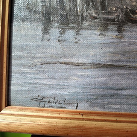 Dom und Kurfürstenbrücke, Alt-Berlin, Gerhard Geidel, 1979