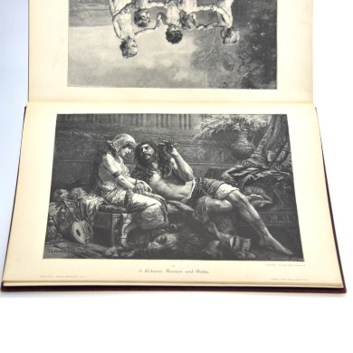 MODERNE KUNST in Meister-Holzschnitten nach Gemälden und Sculpturen berühmter Meister der Gegenwart. III. Band, 1895