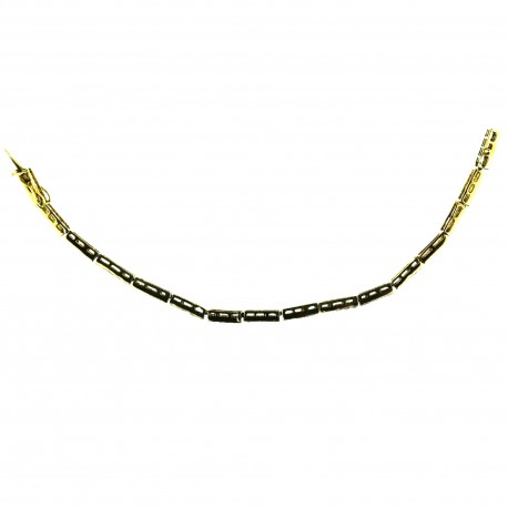 Brilliant Armband mit Diamanten & Rubinen, 18 K Gold