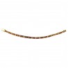 Brilliant Armband mit Diamanten & Rubinen, 18 K Gold