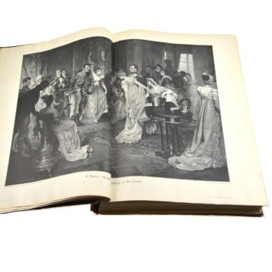 MODERNE KUNST in Meister-Holzschnitten nach Gemälden und Sculpturen berühmter Meister der Gegenwart. XVIII. Band, 1895
