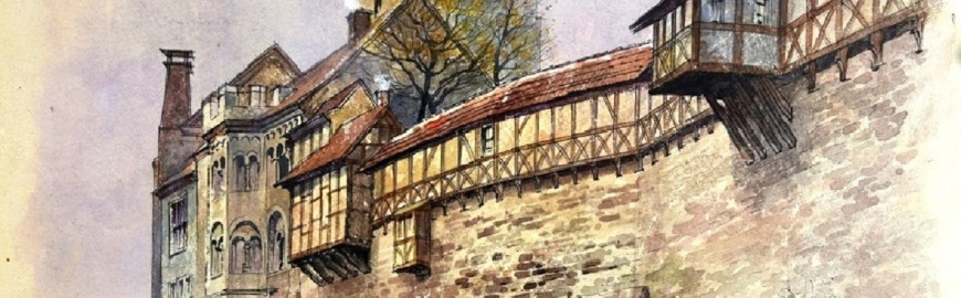 Gustav Lüttgens, Original Gemälde, Aquarelle zum kaufen