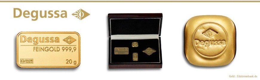 Goldbarren zu verkaufen
